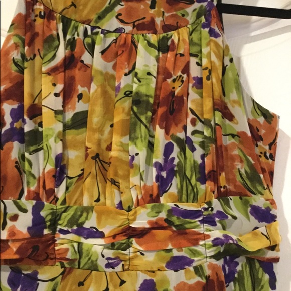 Voir Voir Floral Fit and Flare Dress - Picture 3 of 7